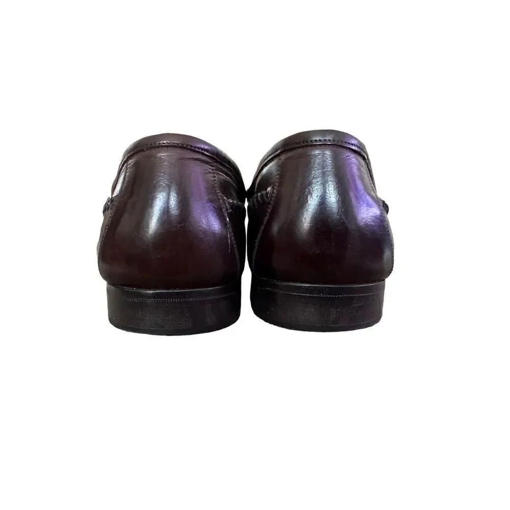 Johnston & Murphy Genuine Ostrich Tassel Loafers Men’s Size 10